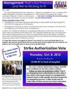 Tarzana Strike Autho Vote Oct 8 2015 Revised RM